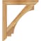 Ekena Millwork Imperial Slat Rough Sawn Bracket, Western Red Cedar, 4"W x 32"D x 36"H BKT04X32X36IMP06RWR - alternate 4